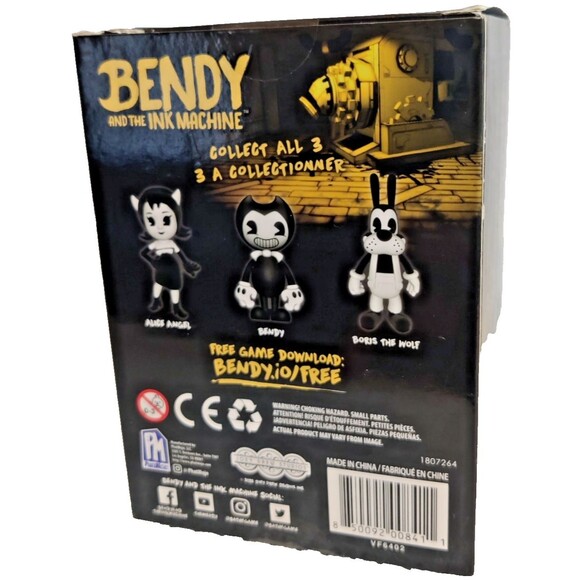 Bendy And The Ink Machine,Vinyl Boris The Wolf 5 Inch Figure Series 2, 2018- New - Picture 2 of 8